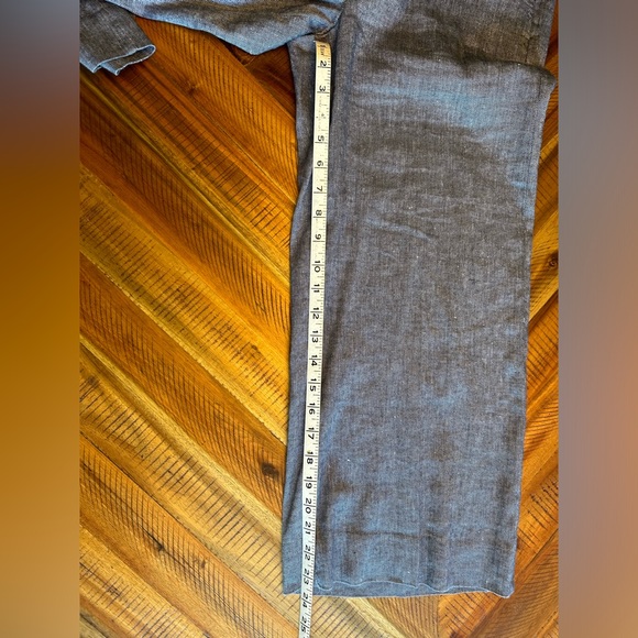 Banana Republic Cropped Linen Blend Pant in Size 2 - Picture 4 of 9
